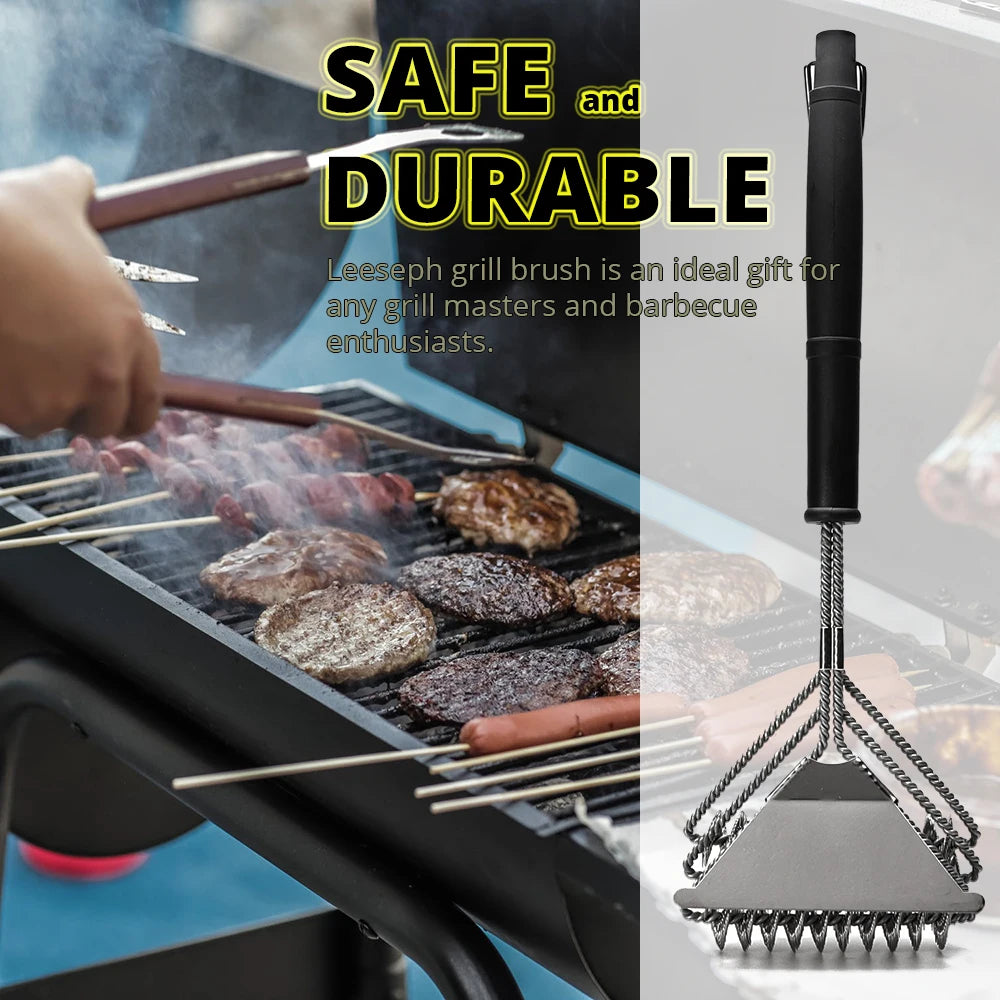 GrillMaster Pro No-Bristle Cleaning Tool