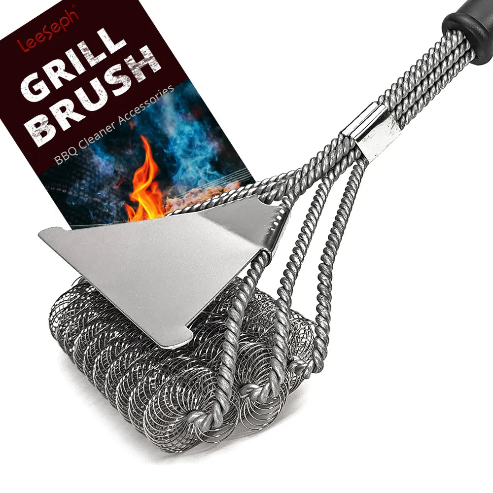 GrillMaster Pro No-Bristle Cleaning Tool