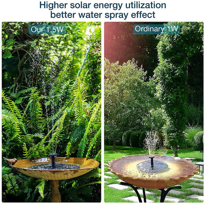 6-nozzle Solar Floating Water Fountain