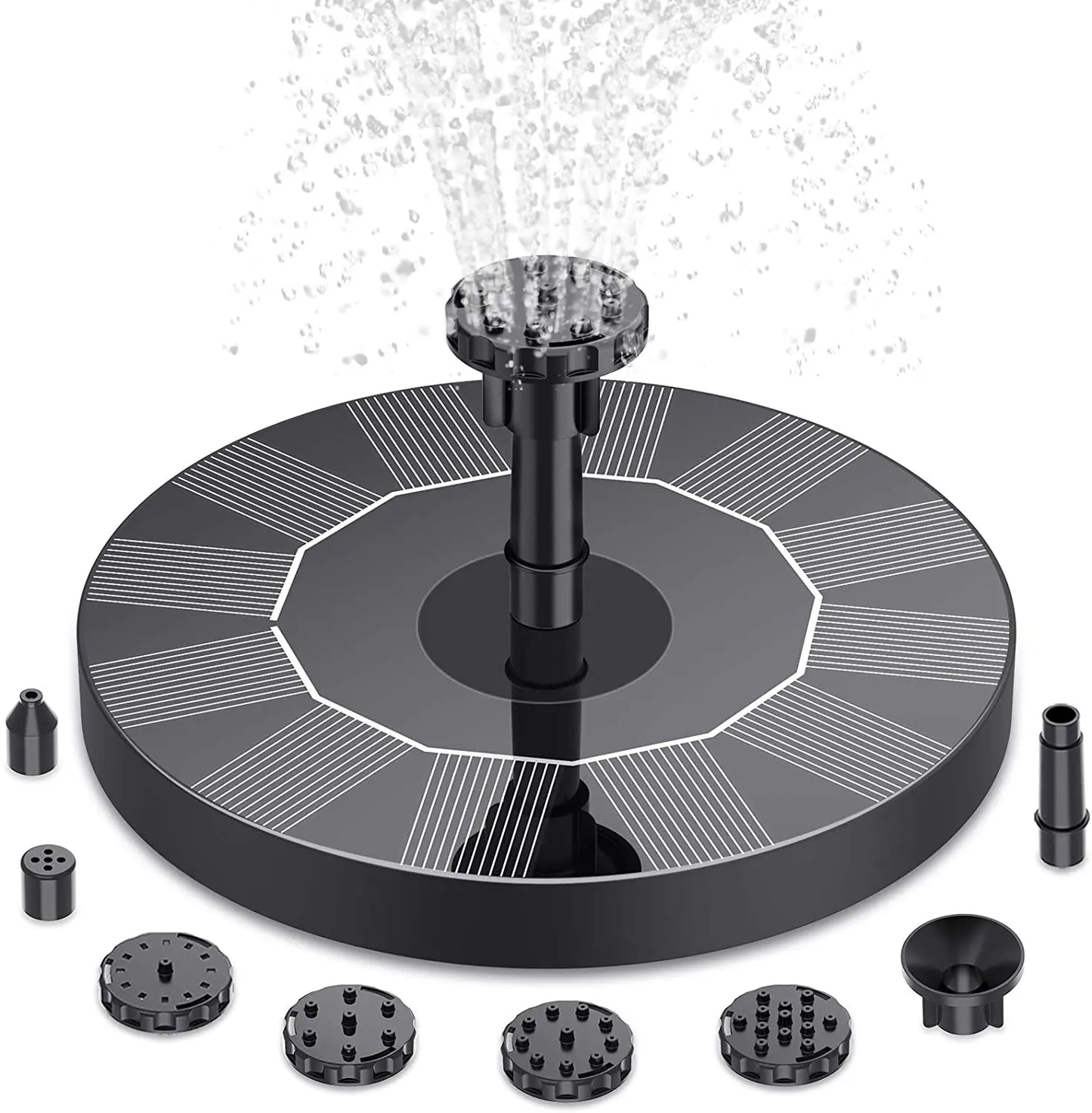 6-nozzle Solar Floating Water Fountain