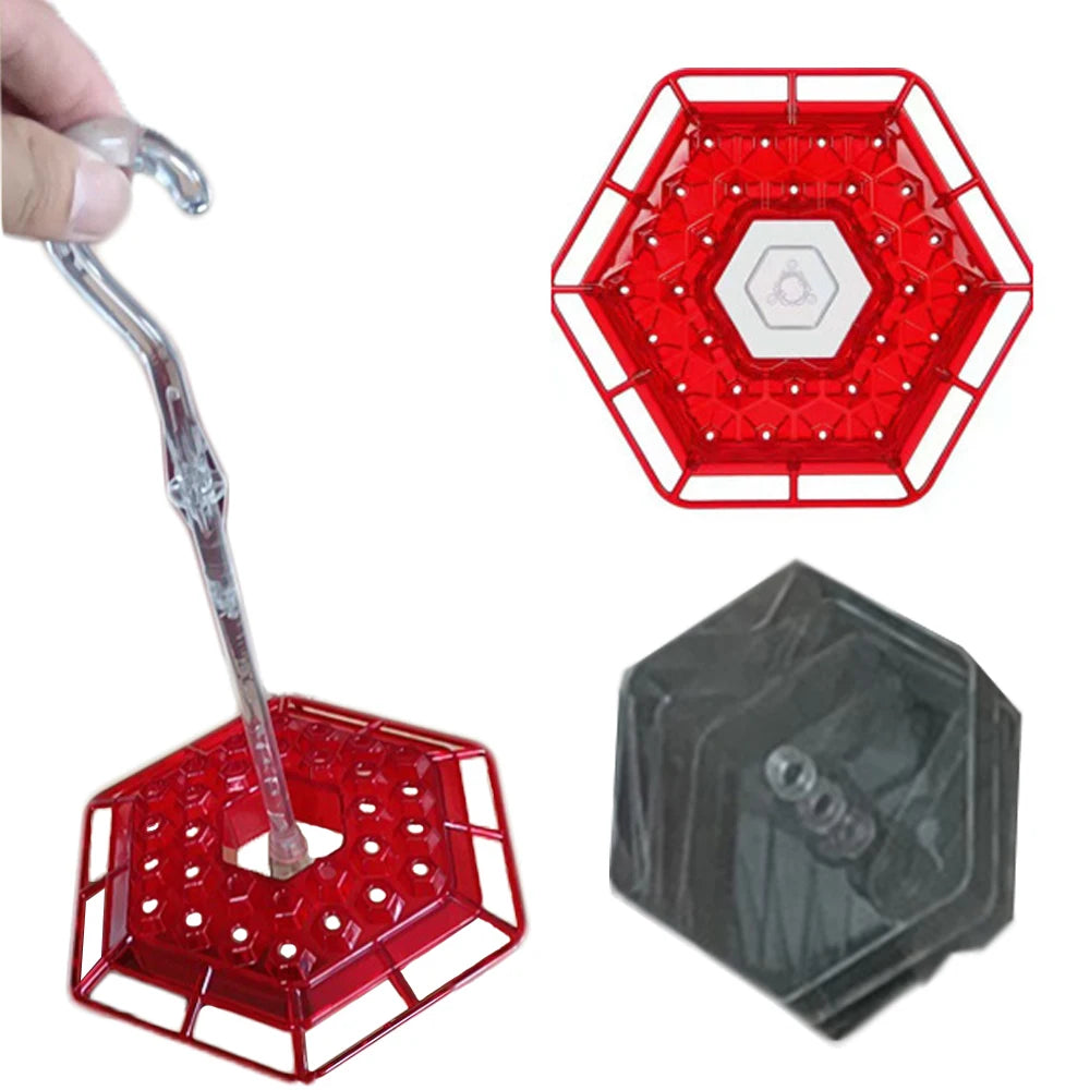 25-Port Hexagonal Hummingbird Feeder